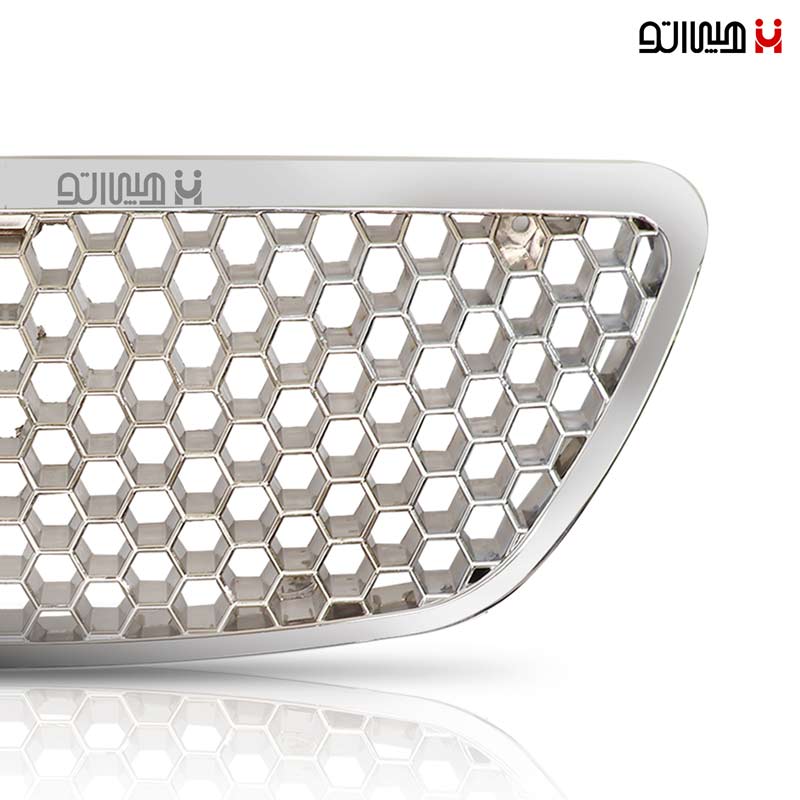 جلو پنجره استیل زنبوری تیبا