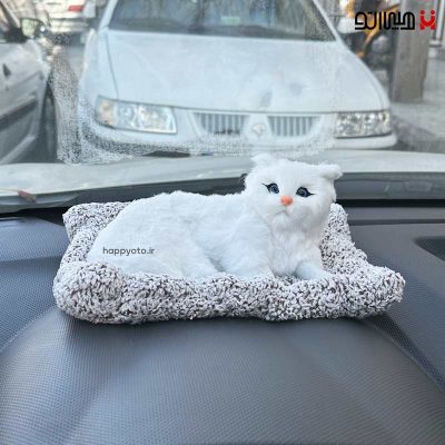 عروسک رو داشبورد طرح گربه