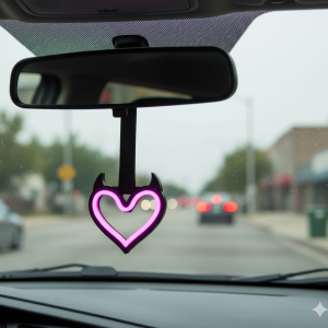 آویز چراغ دار خودرو