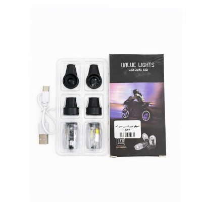 سر والف شارژی LED مخصوص خودرو موتور و دوچرخه
